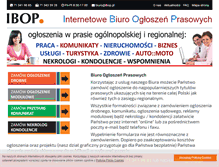 Tablet Screenshot of ibop.pl